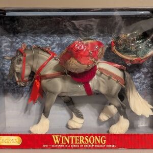 2007 Breyer Holiday Horse Wintersong NIB
